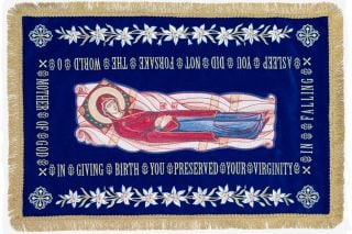 shroud plaschanitsa of Mother of God