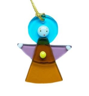 small glass angel 