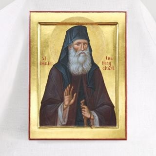 st daniel the hesychast icon