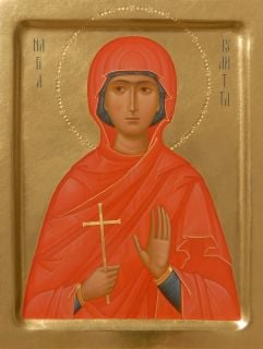 Icon of St Julitta of Caesarea
