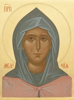 Icon of St Melanie
