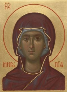 Icon of St Myrope of Chios