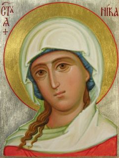 Icon of Saint Nika of Corinth