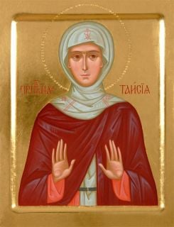 Icon of Saint Taisia of Egypt