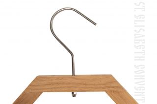 wooden priest vestment hanger with a hook