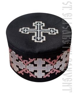 summer skufia with embroidery