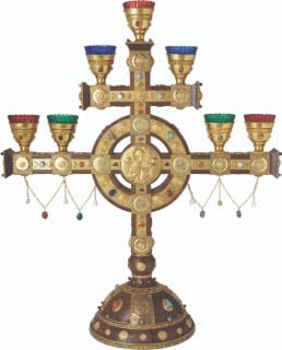gilding 7-Arm Chandelier