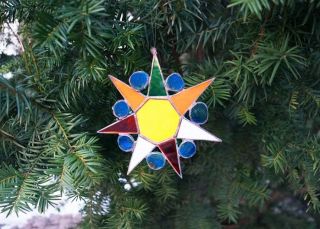 stained glass star