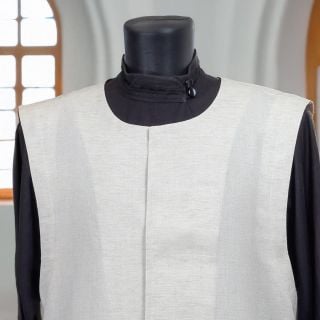 male vest of viscose rayon