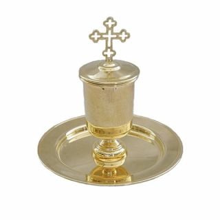 orthodox church supplies bottle for holy oil