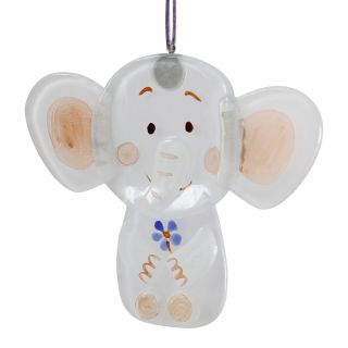 handpainted glass pendant or magnet of animals for kids