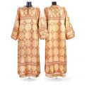 yellow church silk altar server sticharion