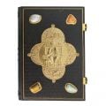 Handmade cover for Epistle with gemstones