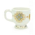 handmade ceramic holy water cup