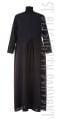 black nun undercassock front view