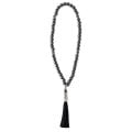 handmade hematite prayer rope with crosses