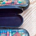 Glasses Case with Church Painting