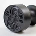 plastic prosphora stamp for a church