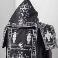 Great monastic schema black with white embroidered Golgotha