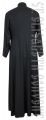 black Russian undercassock made of staple