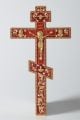 Red Enameled Holy Table Cross