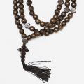 wooden 100-bead prayer rope with crosses