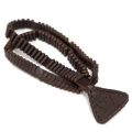white black brown leather prayer rope