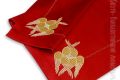 Red Corporal with Cherubim Embroidery 