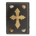 Handmade cover for Epistle with gemstones