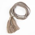 Beige braided belt for monks and nuns