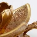 gilded casting flower candle-holder