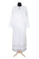 White coshibo Priest sticharion with embroidery made with gold threads