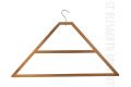 Wooden hanger for vestments