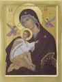 painted icon of the mother of god of perpetual help