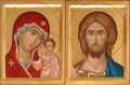 orthodox wedding hand-painted icons