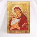 painted icon of the mother of god of perpetual help