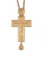 Gold-Plated Pectoral Cross with Chain