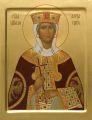 painted icon of holy queen alexandra