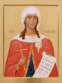 handpainted Icon of st Tatiana of Rome