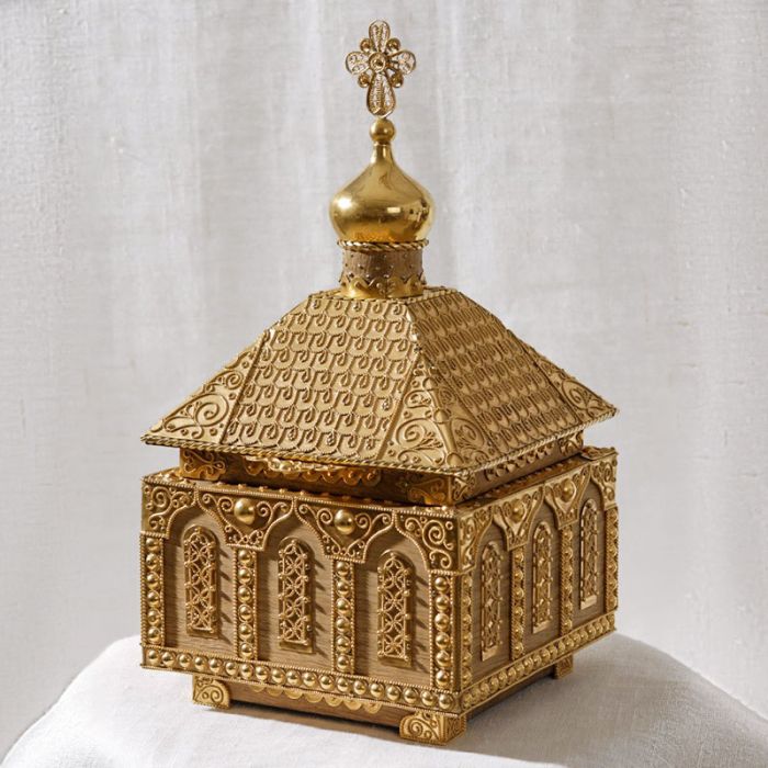 Reliquary with Hand-Painted Icon