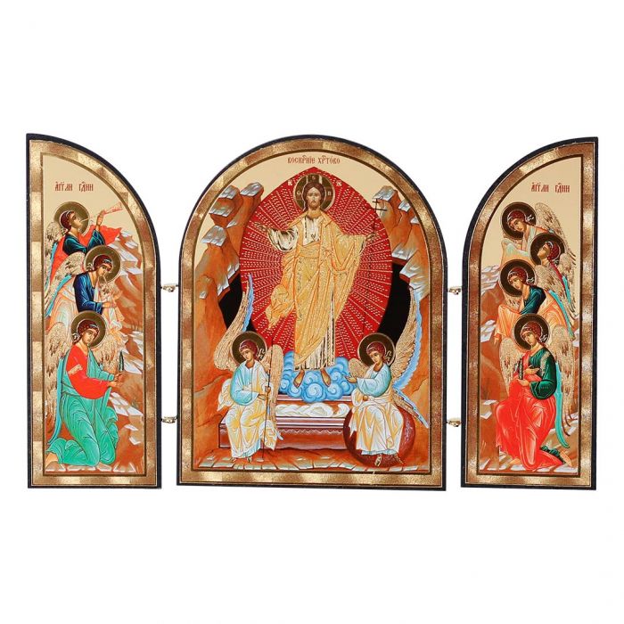 Arch Folding Icon of the Resurrection of Christ buy