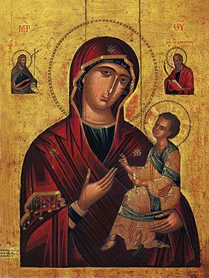 Holy Theotokos the Quick to Hearken Icon