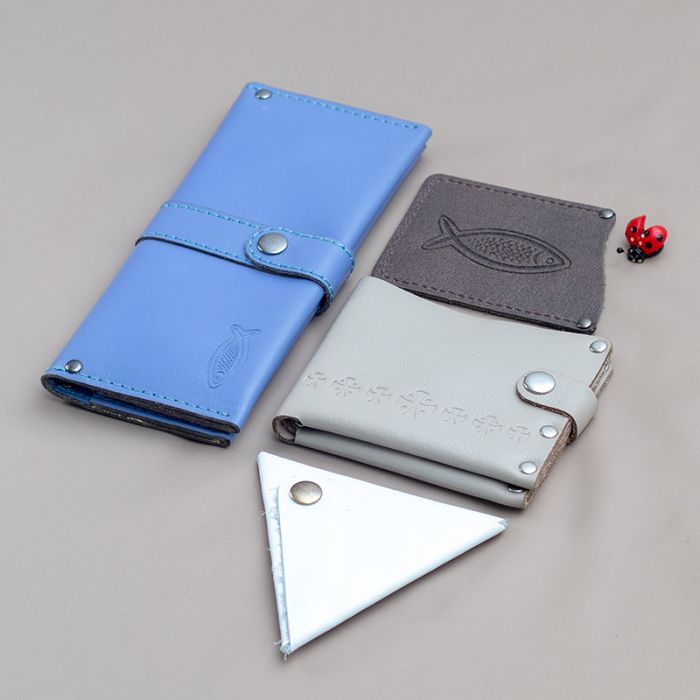 Zip Card Holder, Leather & Paper Gifts