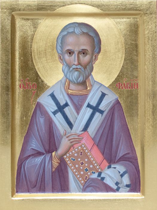 Saint Fabian of Rome Icon - St Elisabeth Convent Icon Painting Studio