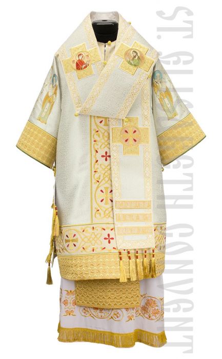 Palitsa Epigonation. FULL Embroidered. Icon of Resurrection of Christ. Gift for priest or 2024 bishop. Orthodox icon