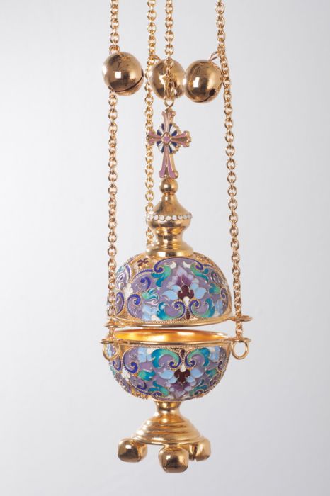 Enameled Censer for Liturgy for Sale