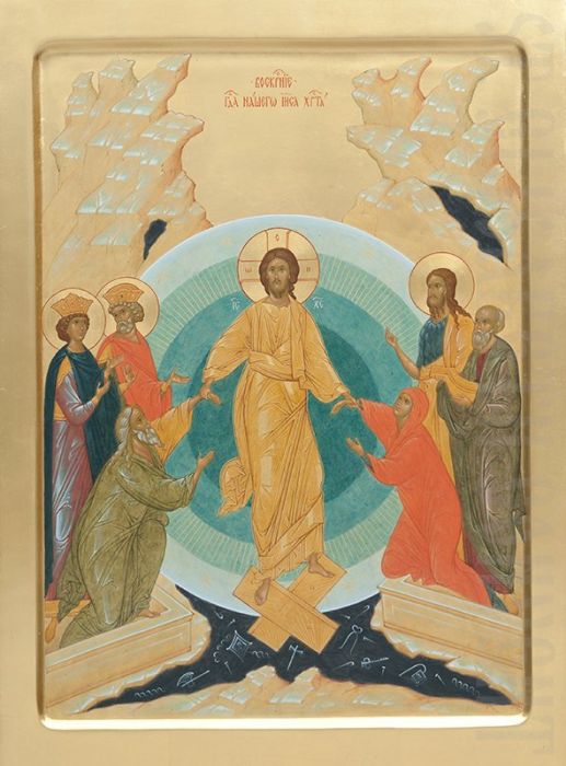 eastern orthodox icons of resurrection
