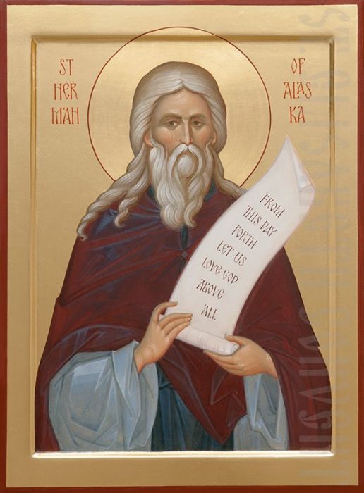 St Herman of Alaska Icon - St Elisabeth Convent Icon Painting Studio