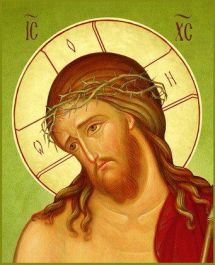Jesus Wearing The Crown of Thorns 070-XC