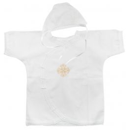 Christening Robe & Bonnet 090 - 3 Months Only